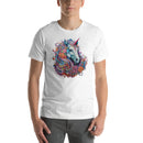 Unicorn Colorful Flowers | Unisex t-shirt