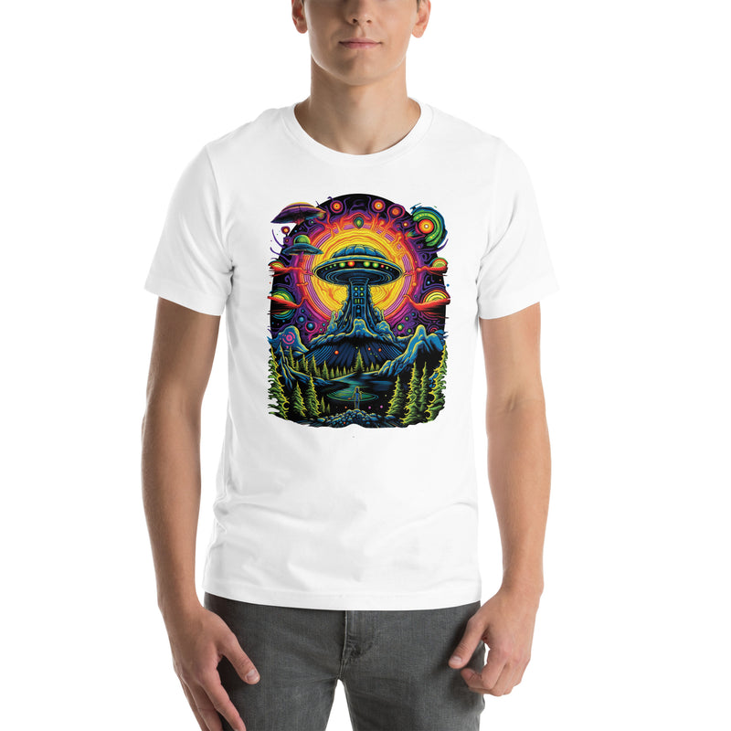 UFO Psychedelic Alien | Unisex t-shirt