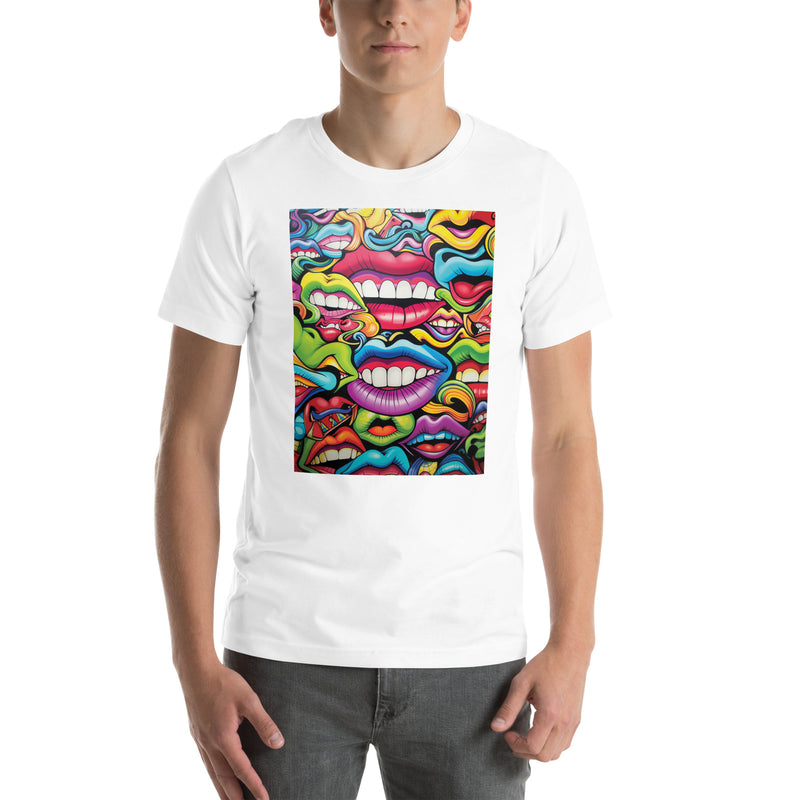 Trippy Acid Lips | Unisex t-shirt