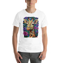 Giraffe Flowers Mandala | Unisex t-shirt