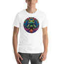 Cute Frog Emblem Mandala | Unisex t-shirt