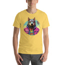 Vibrant Cool Wolf | Unisex t-shirt