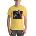 Angry Cat Wearing Jacket | Unisex t-shirt