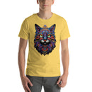 Mardi Gras Cat Mandala | Unisex t-shirt
