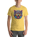 Psychedelic Dog Mandala | Unisex t-shirt