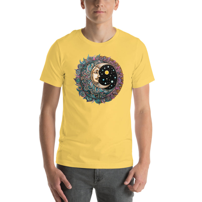 Colorful Moon Mandala Phase | Unisex t-shirt