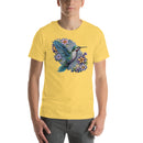 Blue Humming Bird Mandala | Unisex t-shirt