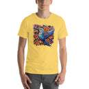 Humming Bird Flowers Mandala | Unisex t-shirt