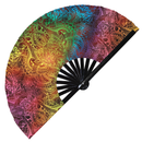 Wolf Bamboo hand fan