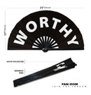 Worthy Clack hand fan