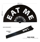Eat Me Bamboo Hand Fan