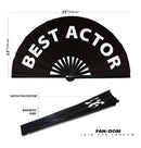 Best Actor Bamboo hand fan