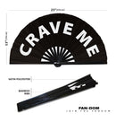 Crave Me Bamboo Hand Fan