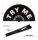 Try Me Bamboo Foldable Hand Fan