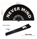 Never Mind Bamboo Hand Fan
