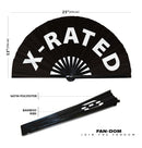 X-Rated Hand Fan Foldable