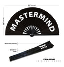 Mastermind Bamboo Hand Fan