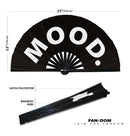 Mood. Bamboo Hand Fan