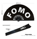 FOMO Bamboo Hand Fan