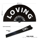 Loving Bamboo Hand Fan