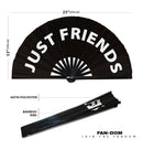 Just Friends Bamboo Hand Fan