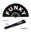 Funky Bamboo Hand Fan
