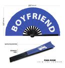 Boyfriend Bamboo hand fan