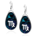 Zodiac Sign Symbols Teardrop earrings