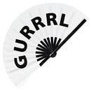 Gurrrl Bamboo Hand Fan