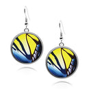 Butterfly Wings Circle earrings