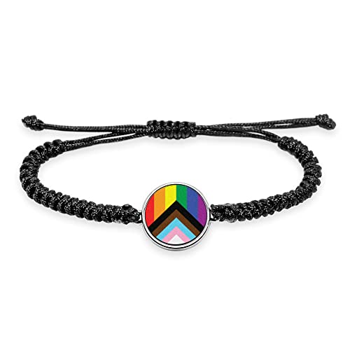 Rainbow Braided LGBTQ Gay Pride Bracelet | eBay