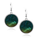Butterfly Wings Circle earrings