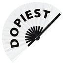 Dopiest Bamboo Hand Fan