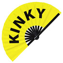 Kinky Bamboo Hand Fan