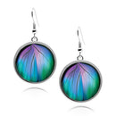 Butterfly Wings Circle earrings