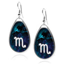 Zodiac Sign Symbols Teardrop earrings