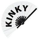 Kinky Bamboo Hand Fan