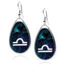 Zodiac Sign Symbols Teardrop earrings