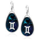Zodiac Sign Symbols Teardrop earrings