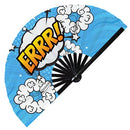 Comic Style Bamboo Hand Fan