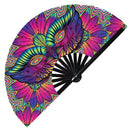 Mardi Gras Carnival Bamboo Hand Fan