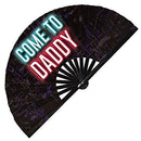 Who's Your Daddy? Bamboo Hand Fan