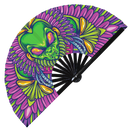 Alien Bamboo Hand Fan