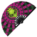 Alien Bamboo Hand Fan