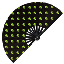 Alien Bamboo Hand Fan