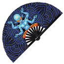 Alien Bamboo Hand Fan