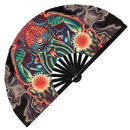 Alien Bamboo Hand Fan