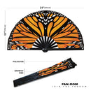 Butterfly Wing Bamboo hand fan
