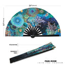 Coral Reef Bamboo Hand Fan