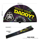 Who's Your Daddy? Bamboo Hand Fan